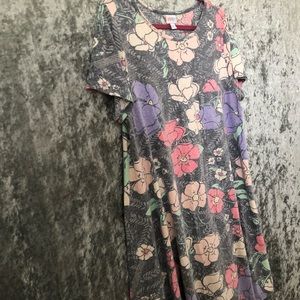 Floral LuLaRoe Carly Dress